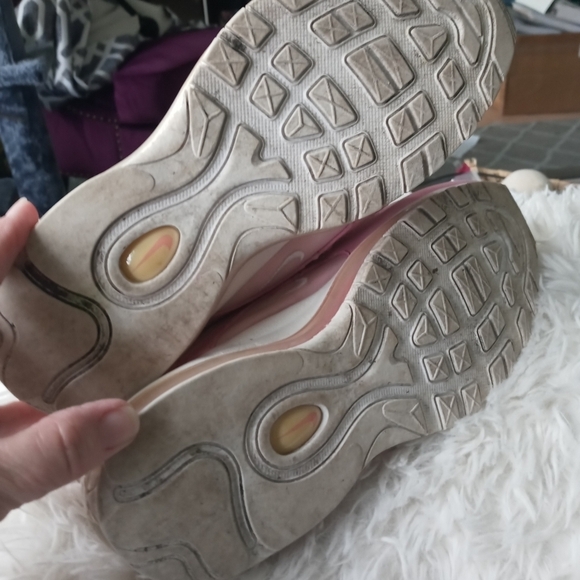 Nike Airmax 97 premium tricolor Pink Striped mesh upper running sneakers 8 - Picture 14 of 14